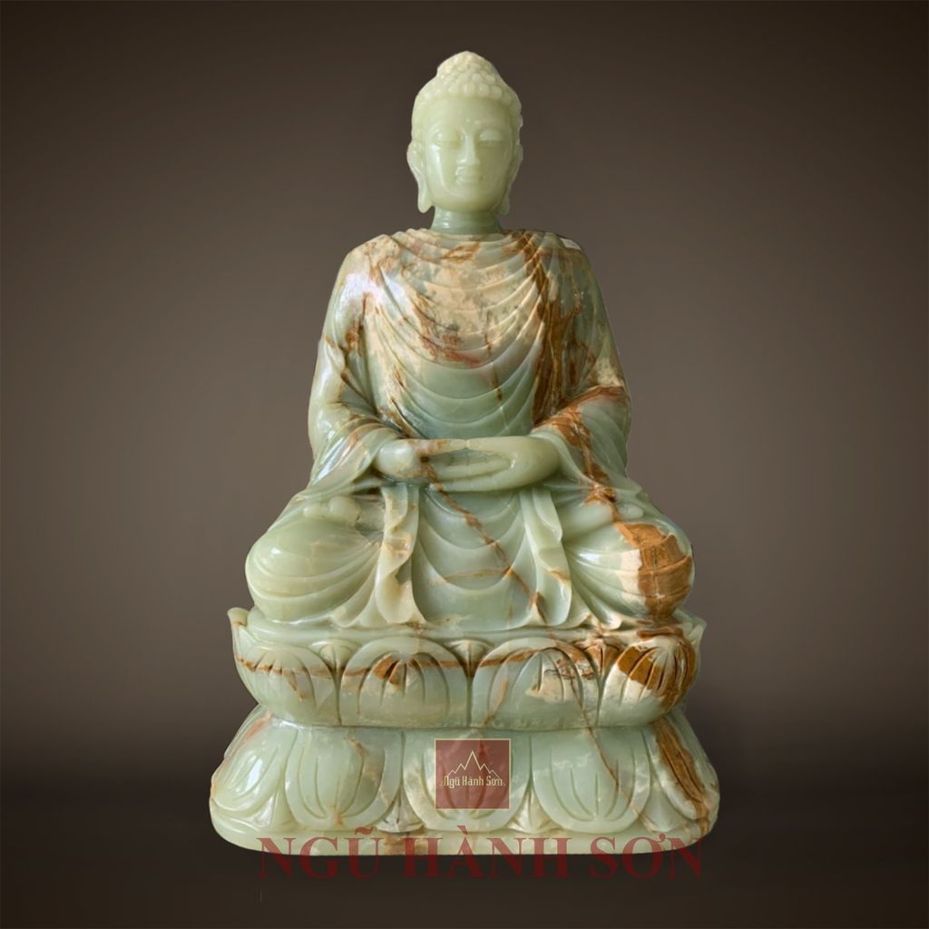 Phật Thích Ca ngồi ngọc lục