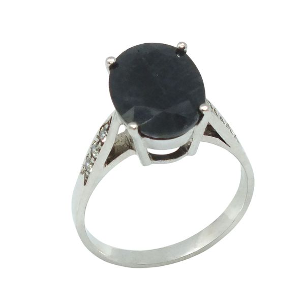 NNhẫn Sapphire xanh - SA058