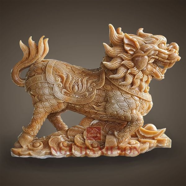 Tỳ Hưu Canxit vàng