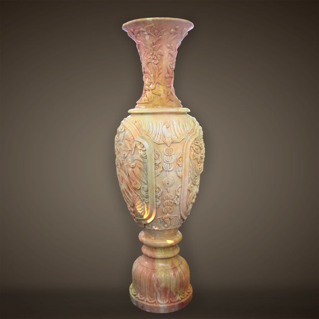 Bình Chạm Hoa Mai - VS011