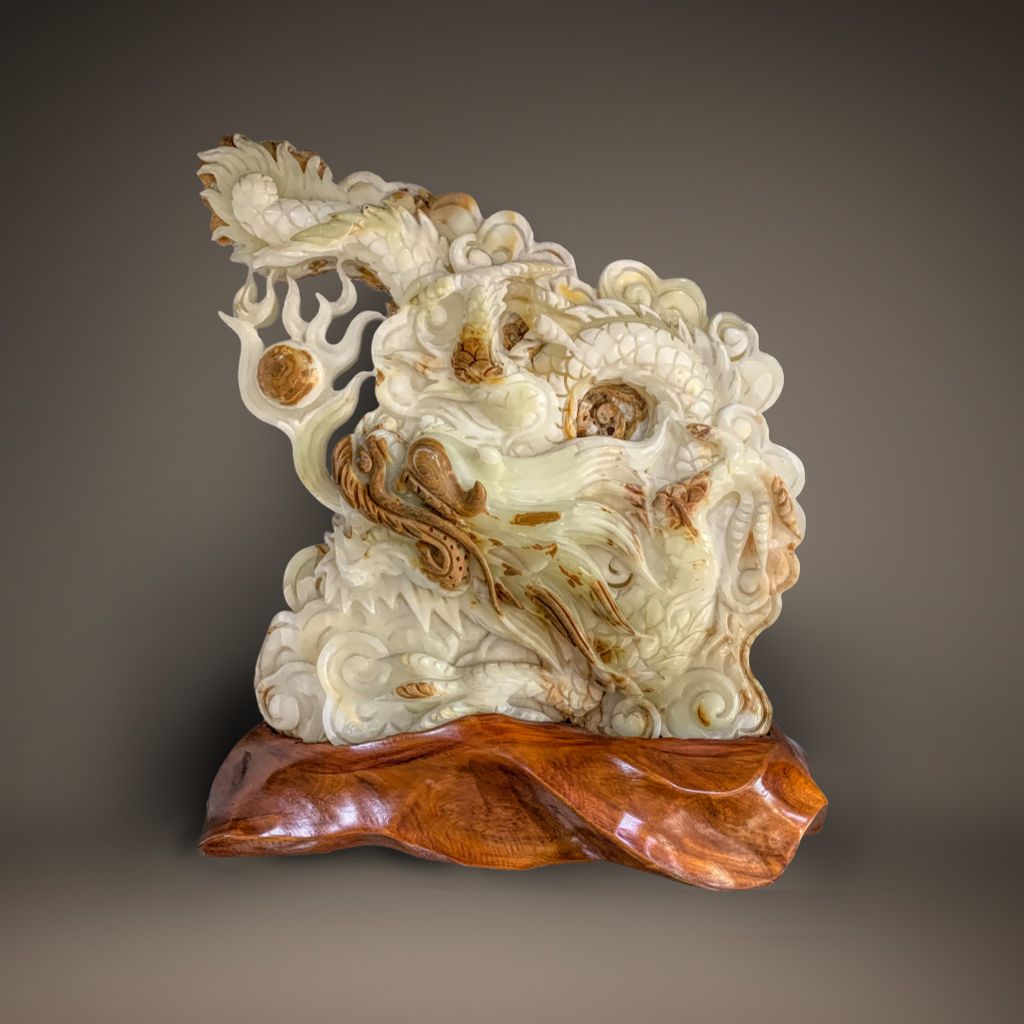 Phù Điêu Rồng Phun Châu