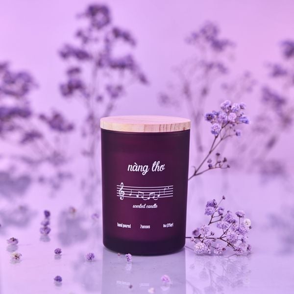  Nến thơm hoa oải hương (lavender) - Nàng thơ 