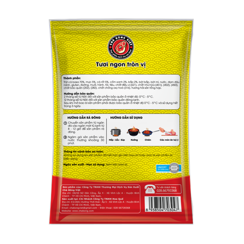  Viên Hải Sản Rau Củ 500g 