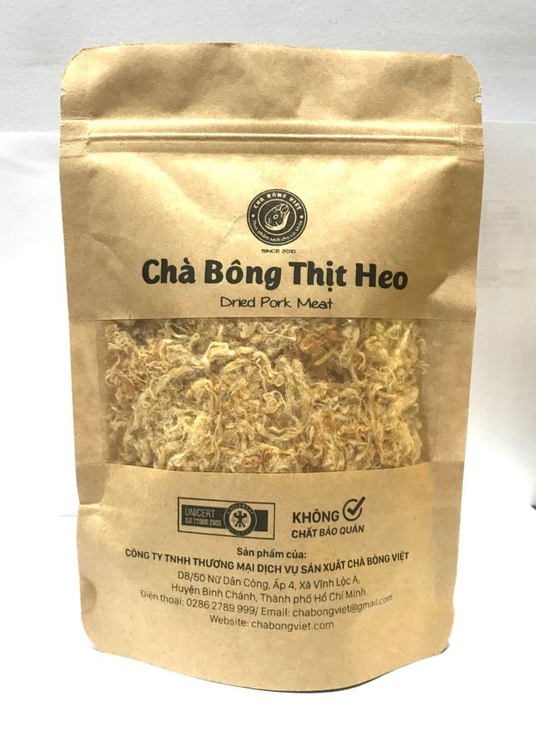  Chà bông heo gói giấy 120g 