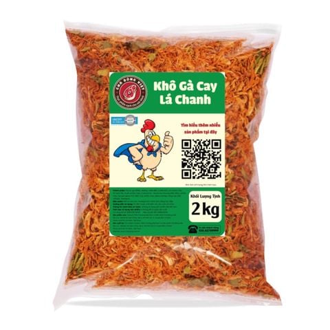  Khô Gà Cay Lá Chanh 2kg 