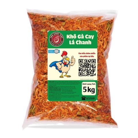  Khô Gà Cay Lá Chanh 5kg 