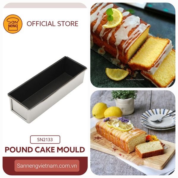  Khuôn chống dính chữ nhật 250g Sanneng SN2133 
