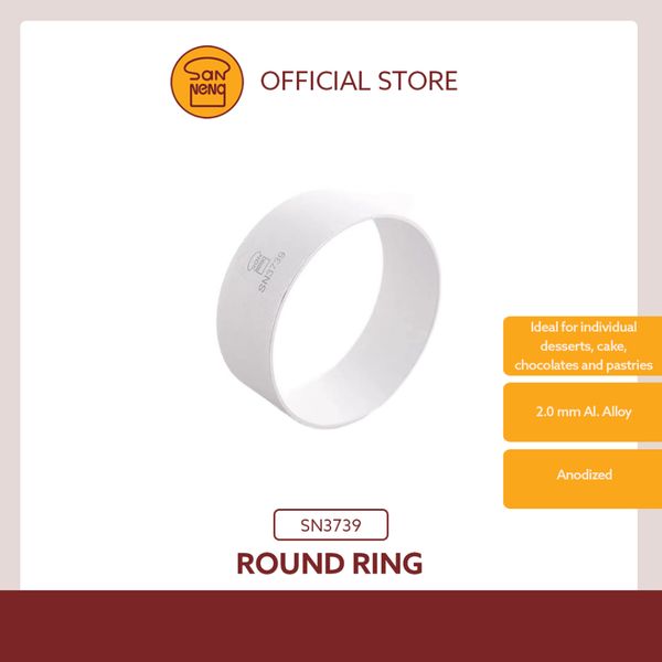  Khuôn ring Sanneng- Khuôn nướng croissant tròn Sanneng SN3739 