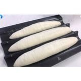  Khay làm bánh mỳ Baguette 3 rãnh chống dính Sanneng SN1597 