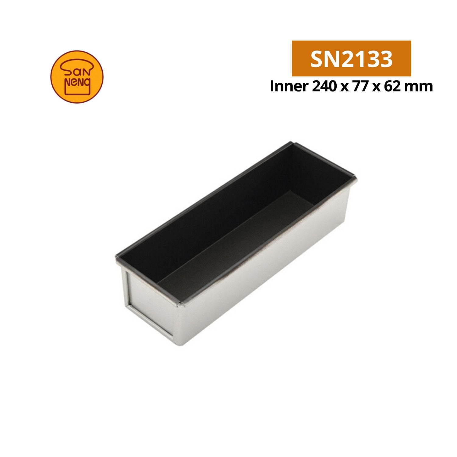  Khuôn chống dính chữ nhật 250g Sanneng SN2133 