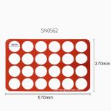  Tấm lót nướng tạo hình bánh tròn Silicone - Sanneng SN0562 