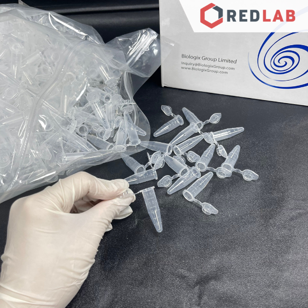 [Gói 500 cái] Ống ly tâm dạng Eppendorf 0.5ml 1.5ml 2ml hãng BIOLOGIX 80-0500, 80-1500, 80-0020, có VAT