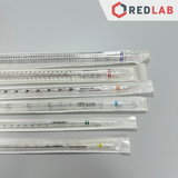 [5 cái] Pipet chia vạch nhựa PS tiệt trùng BIOLOGIX Serological pipette 1 2 5 10 25 50 ml, hút mẫu thí nghiệm, có VAT