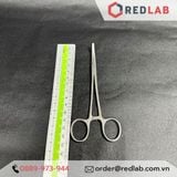 Pen / panh kẹp thẳng / cong Pakistan 12 14 16 18 20 24 cm, không mấu, có gờ, dùng trong lab thí nghiệm, có VAT