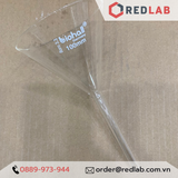  Phễu thuỷ tinh BIOHALL đường kính 25 35 50 55 65 70 75 100 120 125 150 mm, thuỷ tinh Borosilicate 3.3 chất lượng cao, có VAT 