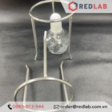 Kiềng nung 3 chân inox Ø 10cm cao 13cm, dùng đun với ngọn lửa đèn cồn trong thí nghiệm, trường học, có VAT