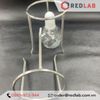 Kiềng nung 3 chân inox Ø 10cm cao 13cm, dùng đun với ngọn lửa đèn cồn trong thí nghiệm, trường học, có VAT
