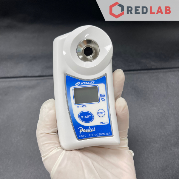 Khúc xạ kế đo độ ngọt điện tử hiện số ATAGO PAL-1 (3810) Brix kế 0.0 - 53.0% : 0.1%, bù nhiệt 10-100°C, có VAT