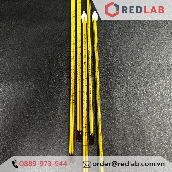Nhiệt kế rượu ALLA -10 to +60°C | 20 to +110°C | 20 to +150°C, PROMOLAB thermometer có VAT