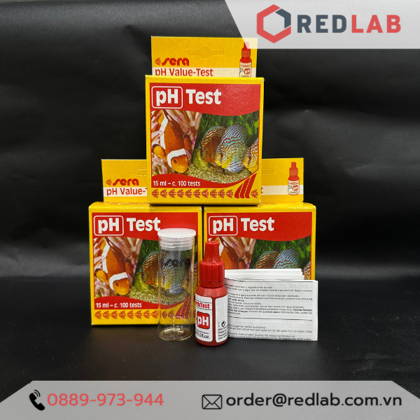Test pH Sera – Nhận biết nhanh nồng độ pH trong nước thủy sản