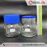 Chai trung tính Miệng Rộng GLS 80 DURAN 250 500 1000 2000 ml, chịu nhiệt hấp tiệt trùng, có VAT