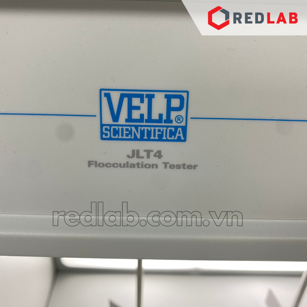 Máy khuấy Jartest 4 vị trí JLT4 (F105A0108) VELP - Ý, max 300 v/p, điện tử hiện số, leaching test, Jar-test, có VAT