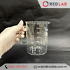 Cốc thuỷ tinh có tay cầm BIOHALL 250ml 500ml, chia vạch trắng, chịu nhiệt cao, có VAT