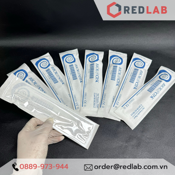 BIOLOGIX Pipet pasteur 3ml Tiệt Trùng từng cái, ống hút nhỏ giọt vô trùng, tổng dung tích 7.5ml, nhựa PE, 30-0138A1, có VAT