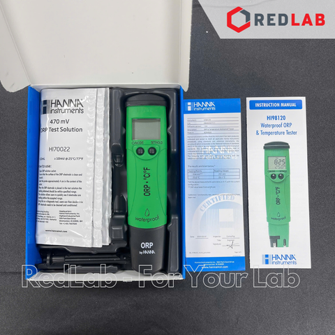 Bút đo ORP / nhiệt độ Hanna HI98120, thang đo ±1000 mV