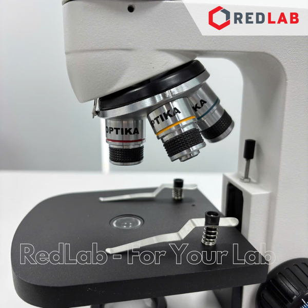 Kính hiển vi quang học 1 mắt hãng OPTIKA - Ý model B-61, Vật kính 4x 10x 40x, X-LED 1W, có VAT
