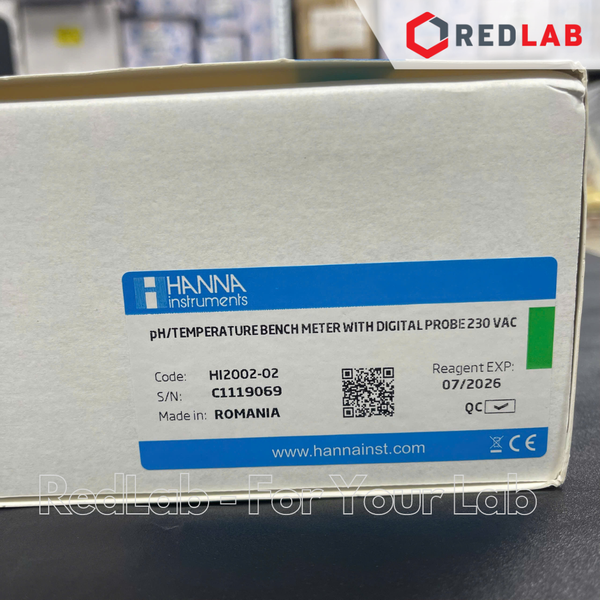 Máy đo pH / ORP / Nhiệt Độ để bàn Hanna HI2002-02, giá tốt, có VAT