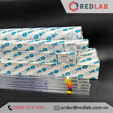 Pipet kẻ ISOLAB Class AS 1 2 5 10 20 25 50 ml, ống hút thủy tinh chia vạch thí nghiệm, có VAT