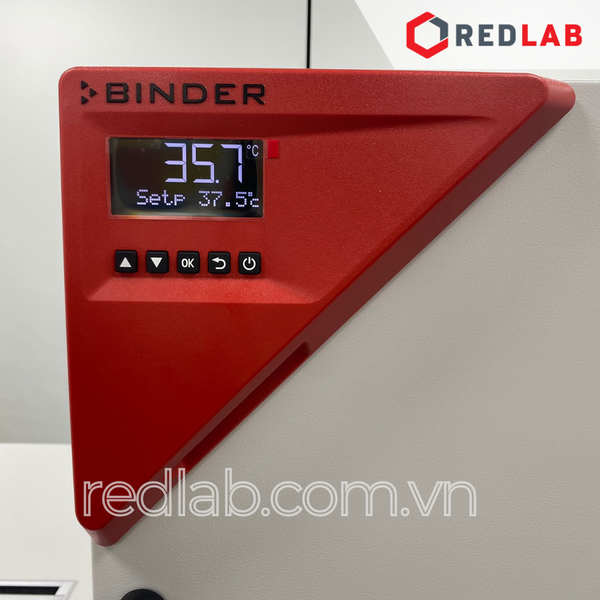 Tủ sấy đối lưu tự nhiên 57 lít ED 56 (9010-0333) hãng BINDER, nhiệt độ môi trường +5°C đến 300°C, có VAT