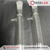 Ống sinh hàn thẳng, bóng, xoắn ONELAB 400mm, 2 cổ nhám 29/32, dùng trong thí nghiệm chưng cất, ngưng tụ, có VAT
