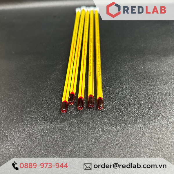 Nhiệt kế rượu ALLA -10 to +60°C | 20 to +110°C | 20 to +150°C, PROMOLAB thermometer có VAT