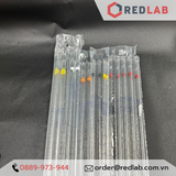  ISOLAB ĐỨC Pipet kẻ thuỷ tinh - pipet chia vạch class AS chất lượng cao dùng trong Lab, 1 2 5 10 20 25 50ml, có VAT 