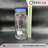 Chai trung tính Miệng Rộng GLS 80 DURAN 250 500 1000 2000 ml, chịu nhiệt hấp tiệt trùng, có VAT