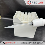 [Hộp 25 cái] Microtips (đầu típ - côn) trắng 10.000ul = 10ml Aptaca - 66005,  dạng Gilson/Brand, có VAT
