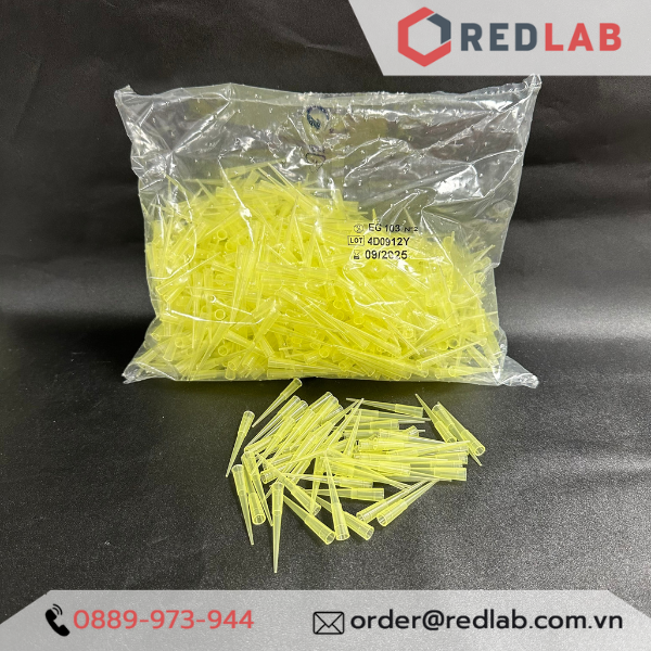 [Lẻ 100 cái] Đầu tip FL Medical trắng 10ul, vàng 200ul, xanh1000ul, universal microtip, có VAT