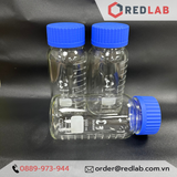 Chai trung tính Miệng Rộng GLS 80 DURAN 250 500 1000 2000 ml, chịu nhiệt hấp tiệt trùng, có VAT