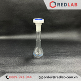 Bình định mức trắng BIOHALL 1 2 5 10 20 25 50 100 200 250 500 ml 1L 2L 5L 10L, class A, nút nhựa, vạch sơn xanh, có VAT