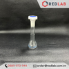 Bình định mức trắng BIOHALL 1 2 5 10 20 25 50 100 200 250 500 ml 1L 2L 5L 10L, class A, nút nhựa, vạch sơn xanh, có VAT