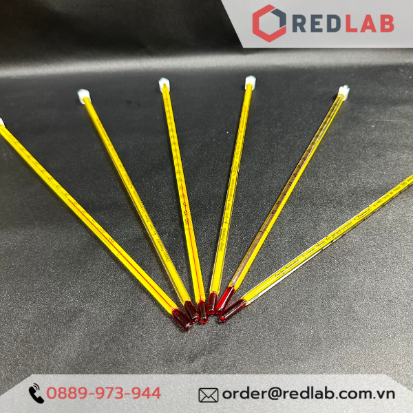 Nhiệt kế rượu ALLA -10 to +60°C | 20 to +110°C | 20 to +150°C, PROMOLAB thermometer có VAT