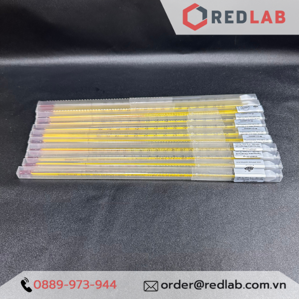 Nhiệt kế rượu ALLA -10 to +60°C | 20 to +110°C | 20 to +150°C, PROMOLAB thermometer có VAT
