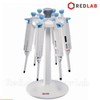 Giá đỡ Micropipet tròn 6 vị trí DLAB pipette stand 7030000084, để được pipet đơn kênh và đa kênh, có VAT