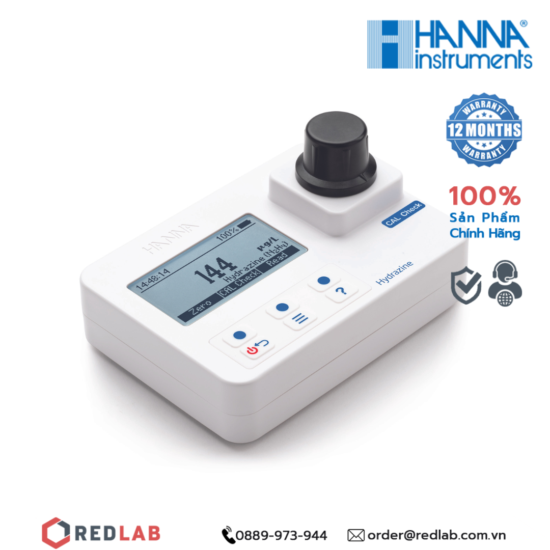 Máy đo Hydrazin trong nước sạch Hanna HI97704, giá tốt, có VAT