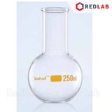 Bình cầu đáy tròn cổ trơn BIOHALL 50 100 250 500 ml 1L 2L 3L 5L 10L 20L, mark trắng, có VAT