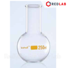 Bình cầu đáy tròn cổ trơn BIOHALL 50 100 250 500 ml 1L 2L 3L 5L 10L 20L, mark trắng, có VAT