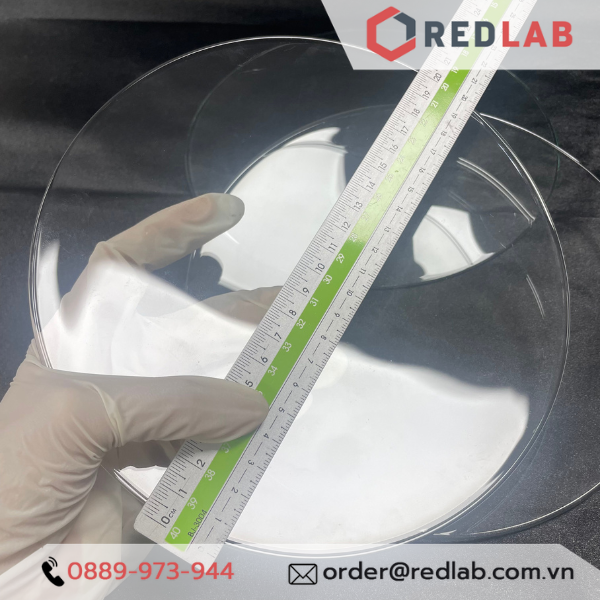Mặt kính tròn ONELAB Ø 70 80 90 100 mm, dùng trong lab thí nghiệm, có VAT