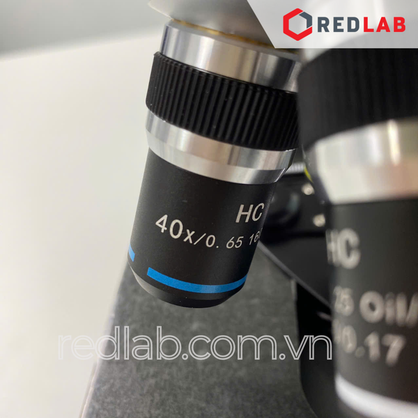 Kính hiển vi quang học 2 mắt hãng OPTIKA - model B-159, Vật kính 4x 10x 40x 100x (dầu), LED 1W, có VAT